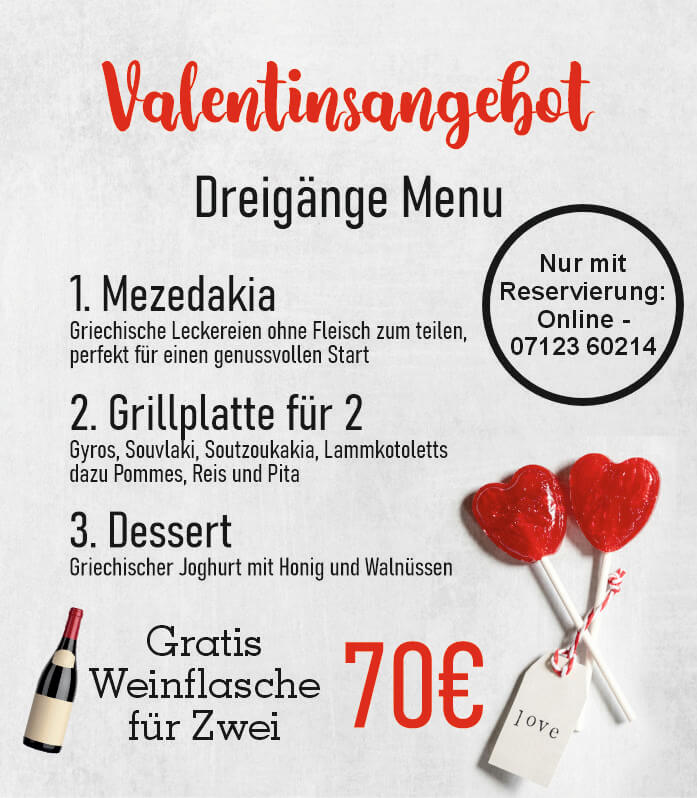 Valentinsangebot